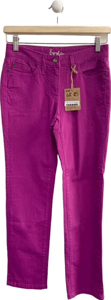 Boden Purple Straight Leg Jeans 6R - Reliked