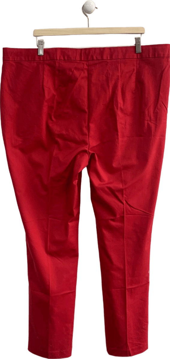 Boden Red Bistro Trouser Size 22L - Reliked