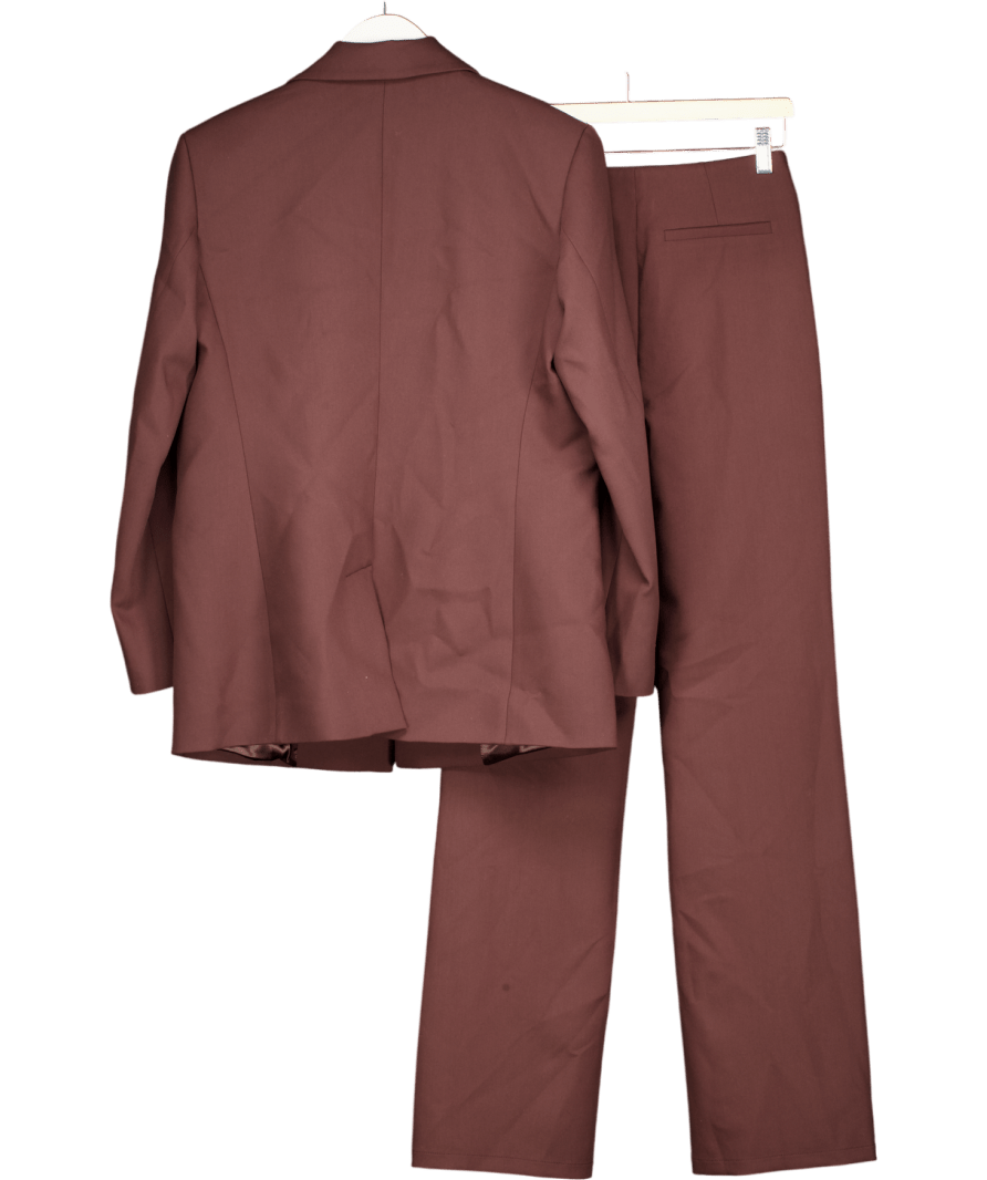 Boldnsubtle Brown Oversized Blaze And Trousers UK S - Reliked