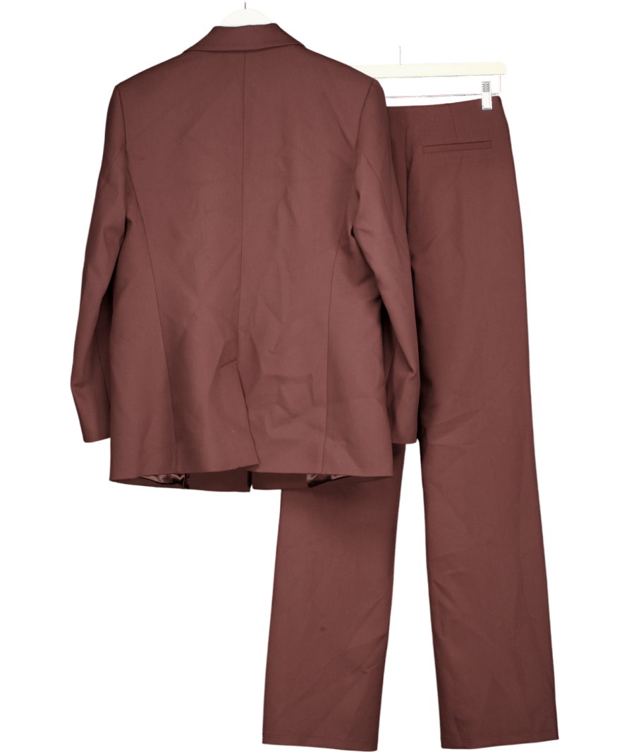 Boldnsubtle Brown Oversized Blaze And Trousers UK S - Reliked