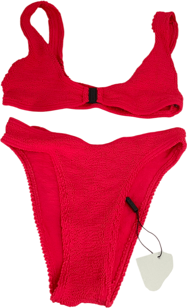 Bond - eye SWIM Red Clasp Scout 2 - piece bikini set One Size - Reliked