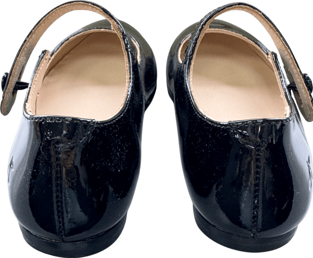 Bonpoint Belinda Leather Mary Janes - Black Patent Leather UK 9.5 EU 27 👼 - Reliked