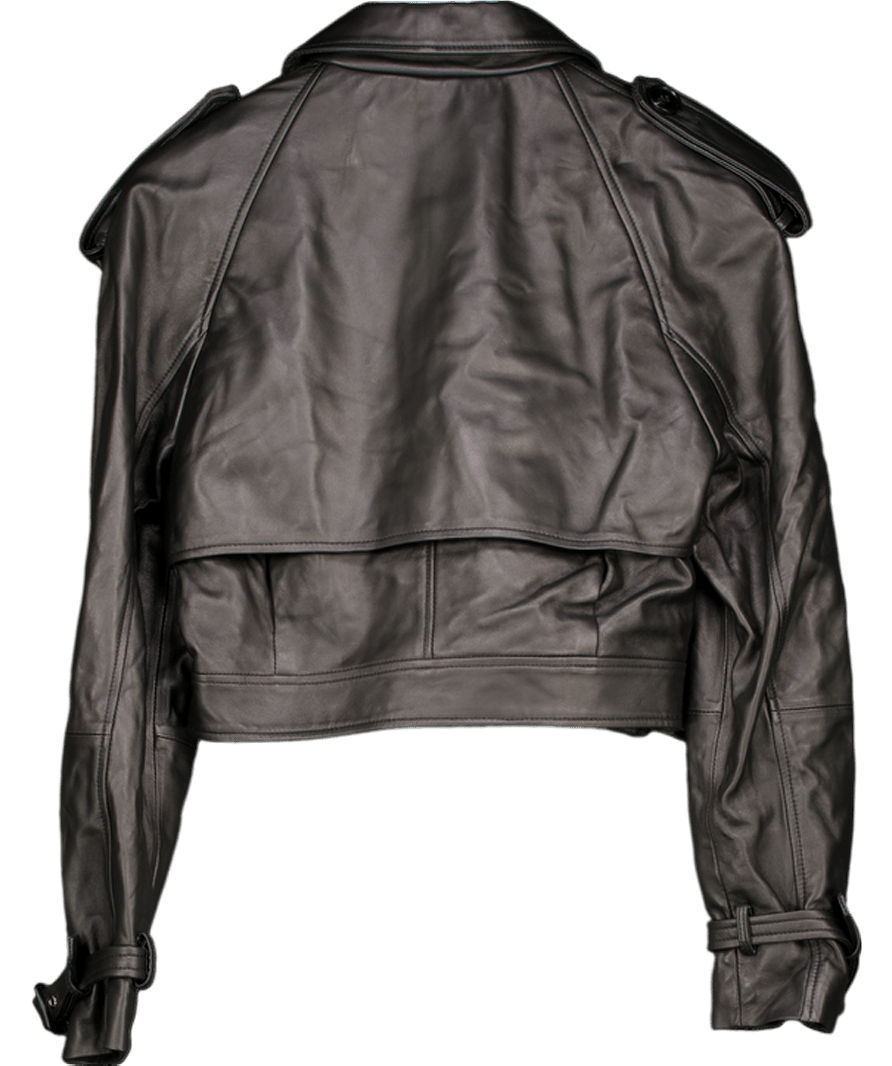 bonsai BY ASH Jojo Leather Shorty | Bonsai Black UK XS - Reliked