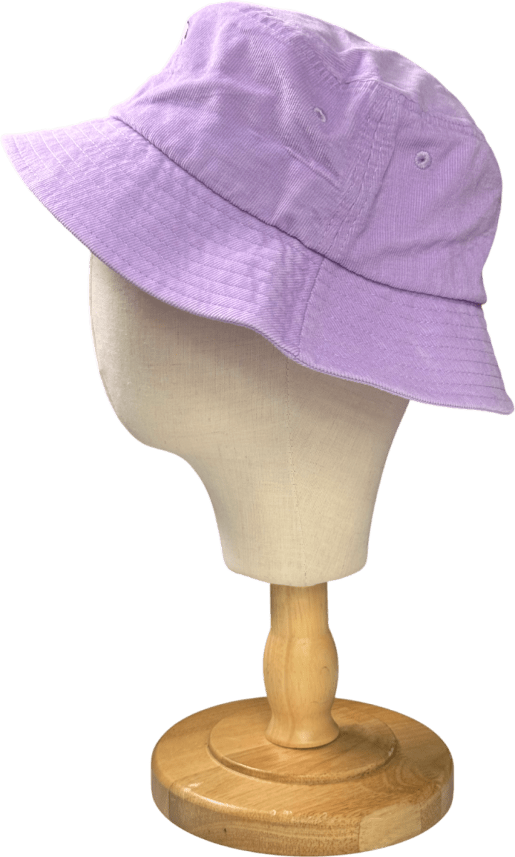 booby buckets Purple Lilac Needle Corduroy Hat One Size - Reliked