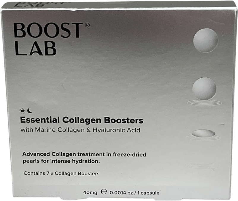 boost lab Essential Collagen Boosters Advanced Collagen Treatment In Freeze - dried Pearls. X7 - Reliked