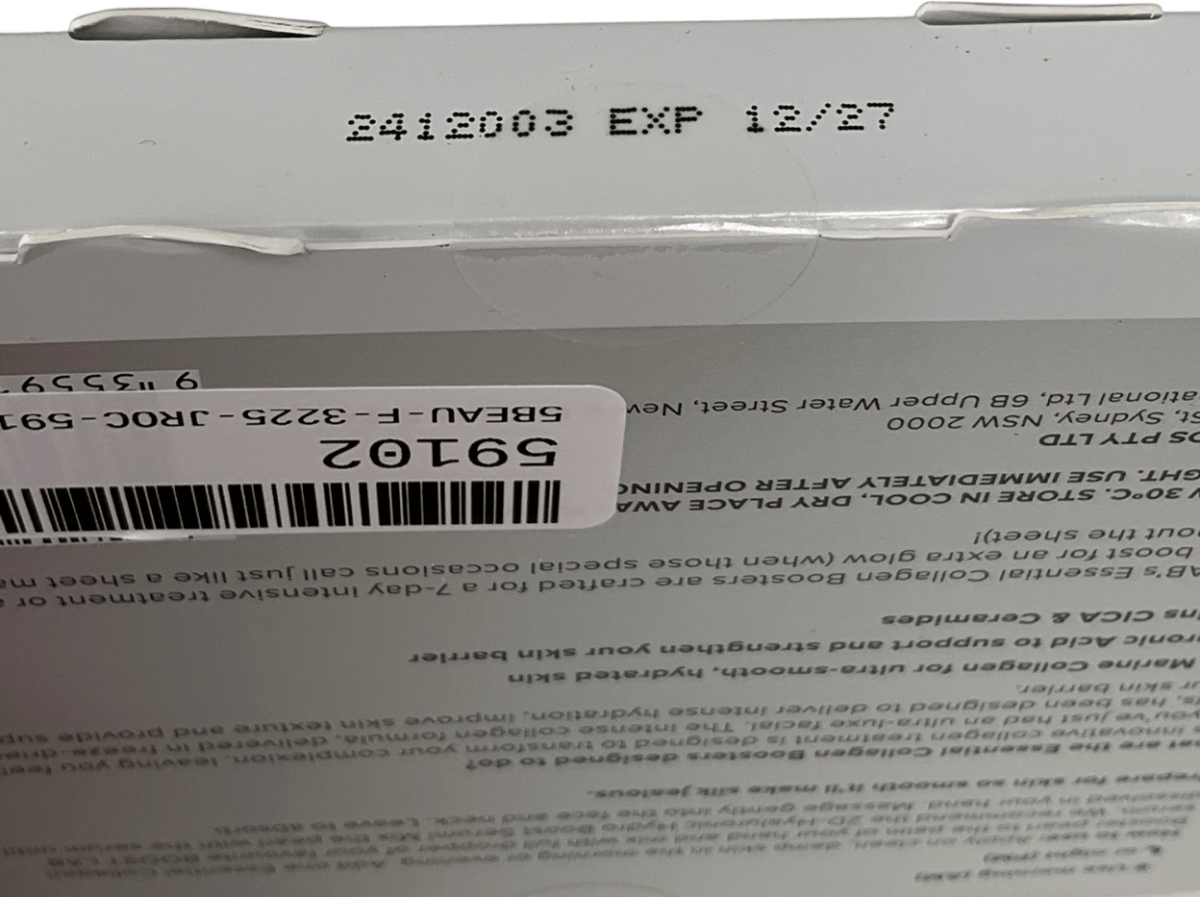 boost lab Essential Collagen Boosters Advanced Collagen Treatment In Freeze - dried Pearls. X7 - Reliked