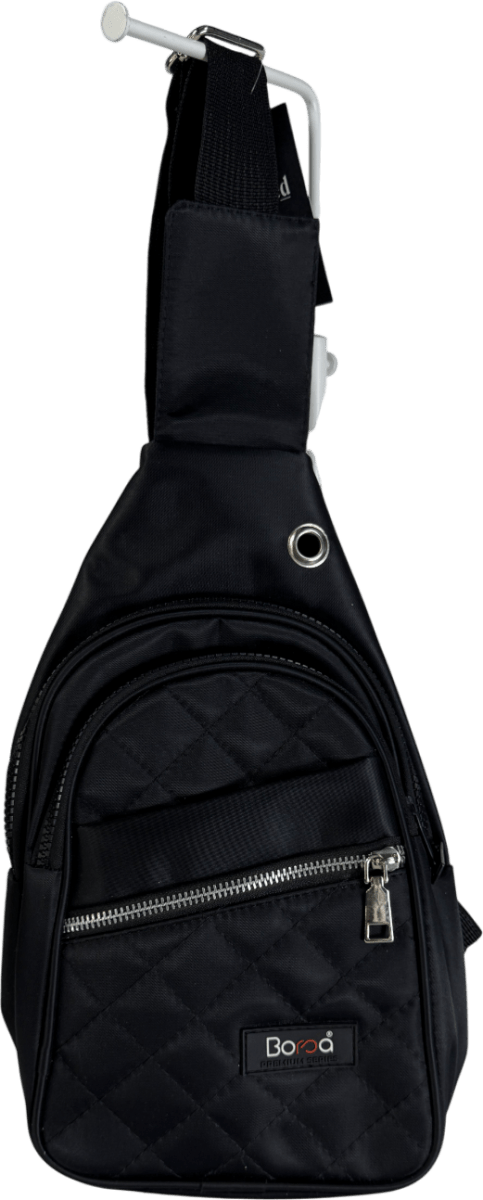 Borsa Black Chest & Crossbody Bag - Reliked