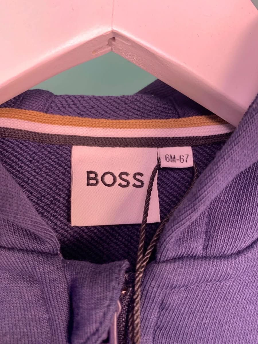 Boss Blue Baby Hoodie 6 Months - Reliked