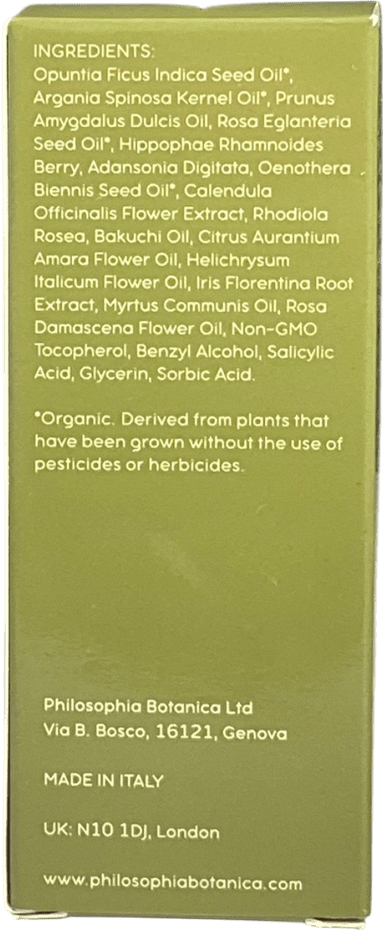 botanica Face Oil Serum 30ml - Reliked