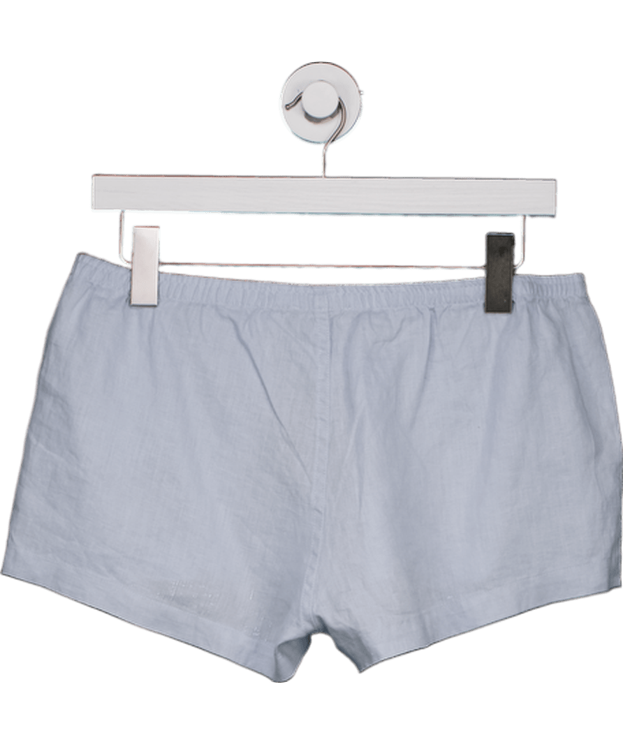 Brandy Melville Blue Keira Pajama Shorts One Size - Reliked