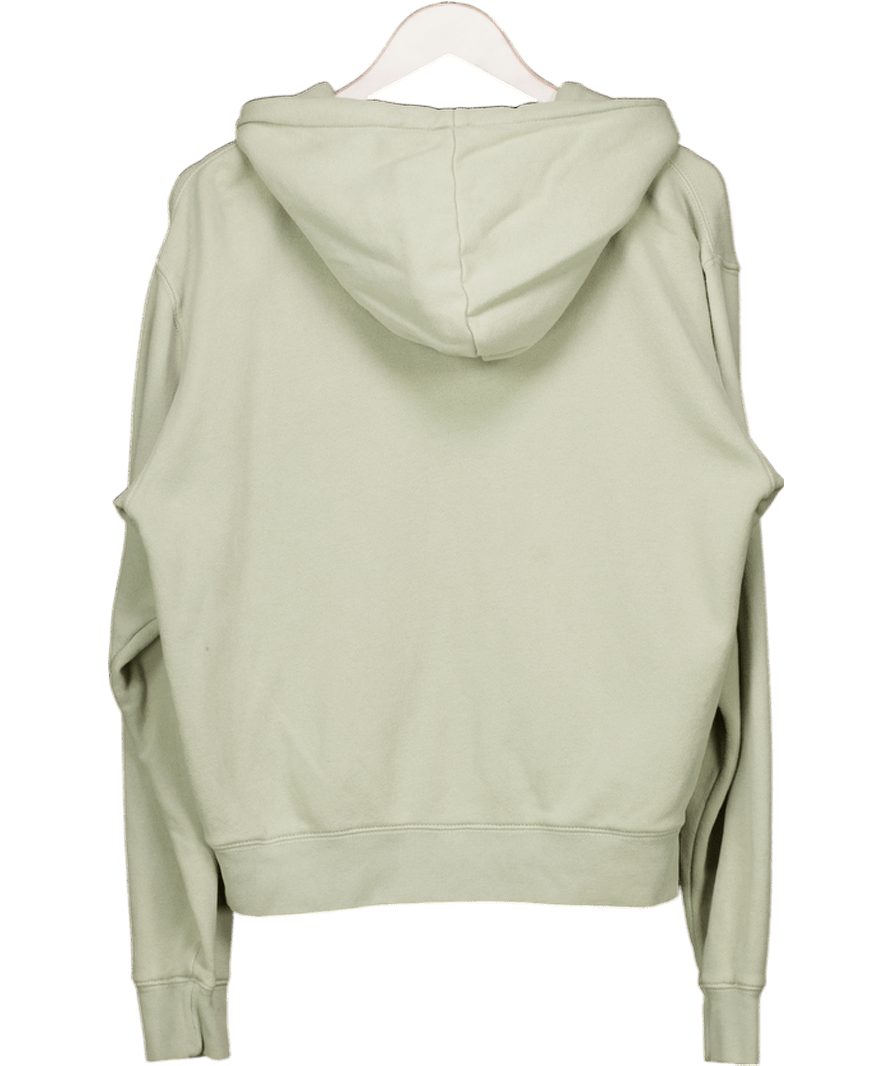 Brandy Melville Green Christy Zip Hoodie One Size - Reliked