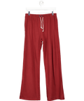 Brandy Melville Red Anastasia Tie Sweatpants One Size - Reliked