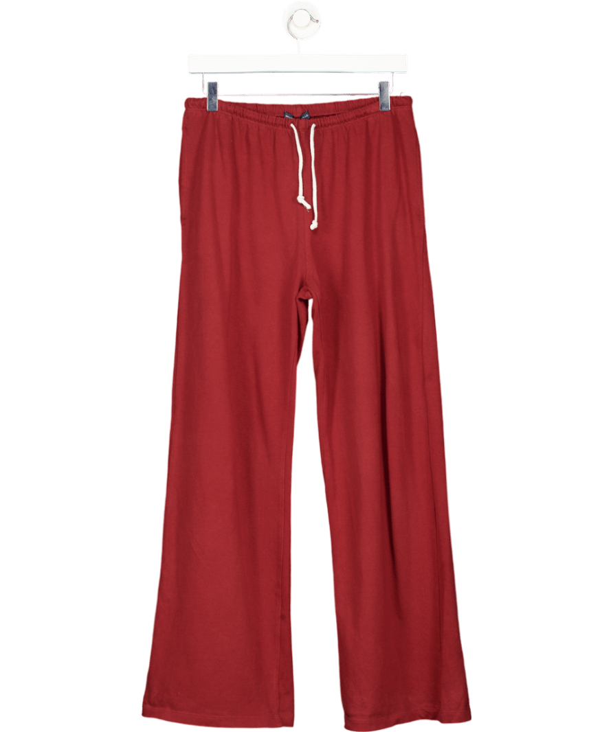 Brandy Melville Red Anastasia Tie Sweatpants One Size - Reliked