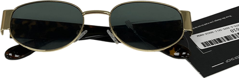 Brown Gold/tortoise Shell Sunglasses - Reliked