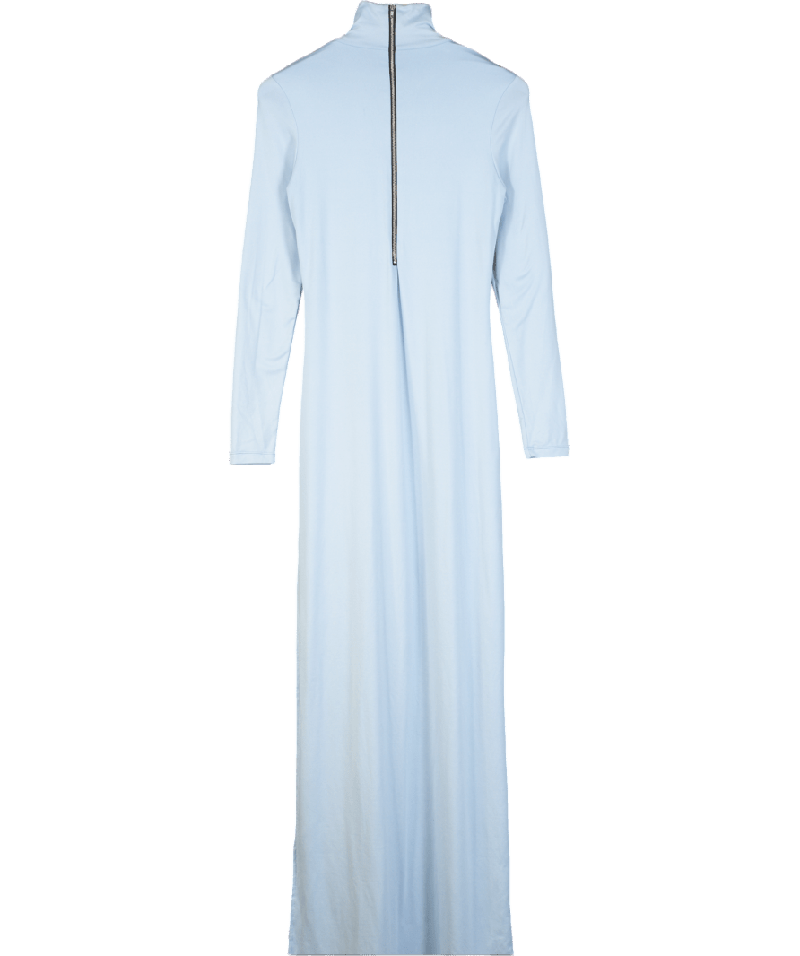 Bumpsuit Blue The Monica Maternity Dress UK M - Reliked