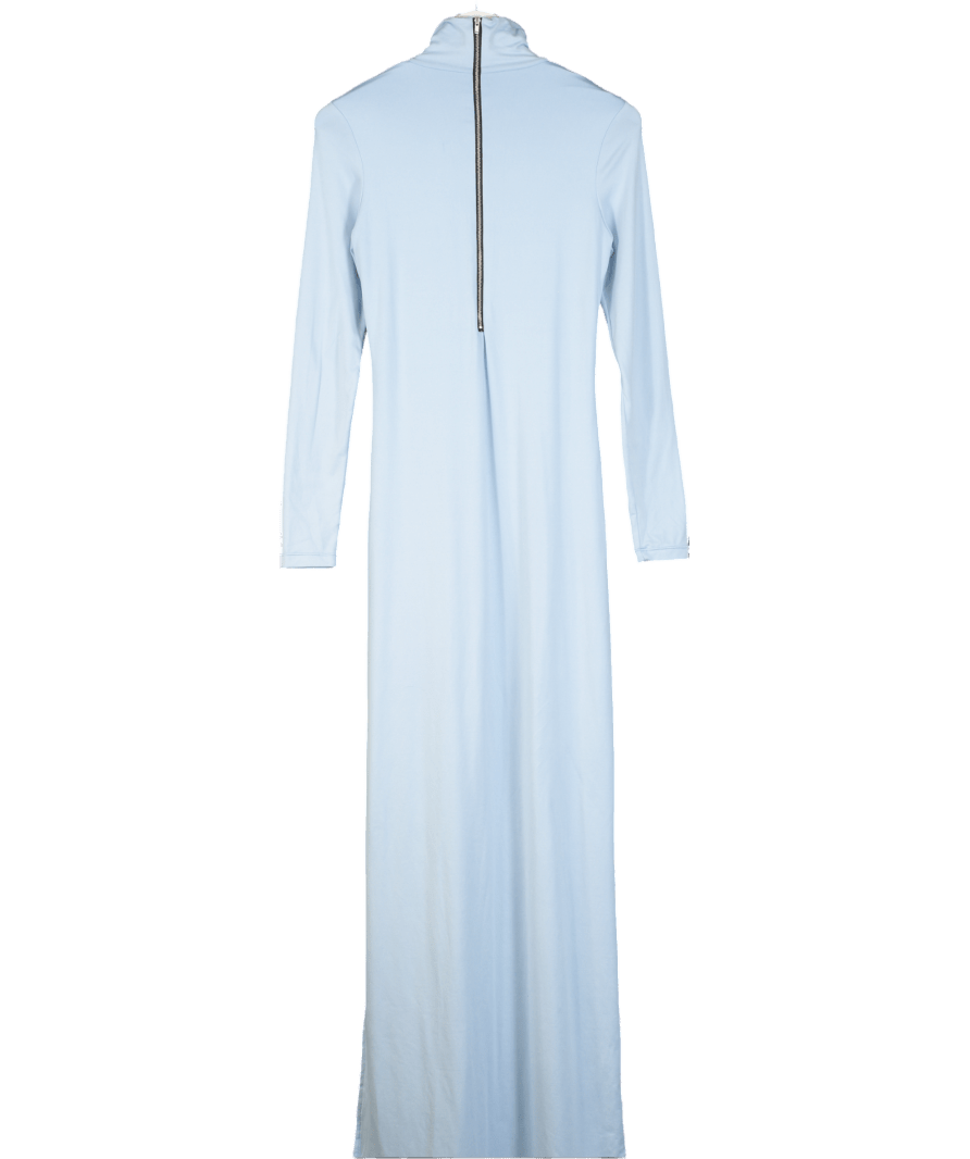 Bumpsuit Blue The Monica Maternity Dress UK M - Reliked