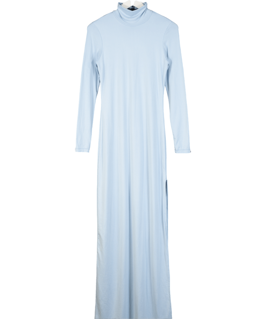 Bumpsuit Blue The Monica Maternity Dress UK M - Reliked