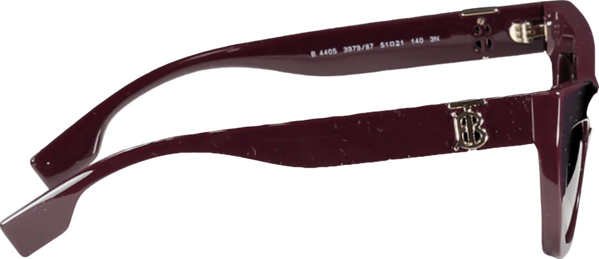 Burberry Be4405 Cat Eye - frame Acetate Logo arm Sunglasses In Case & Box - Reliked