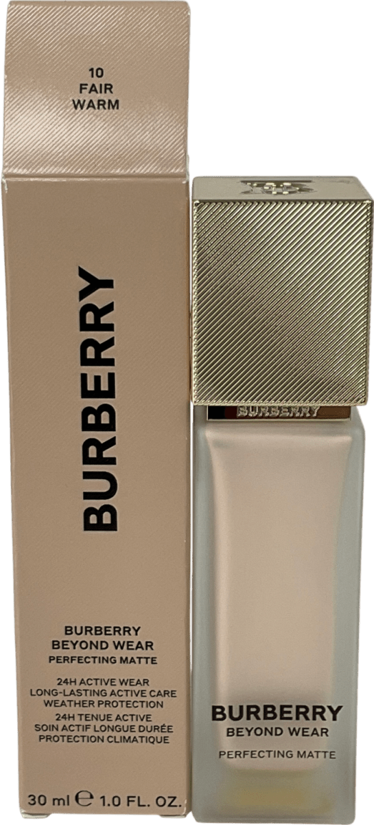Burberry Beyond Wear Perfecting Matte Foundation 10 30ml - Reliked
