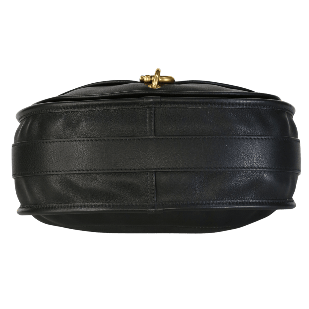 Burberry Black Small B Clip Messenger Bag - Reliked