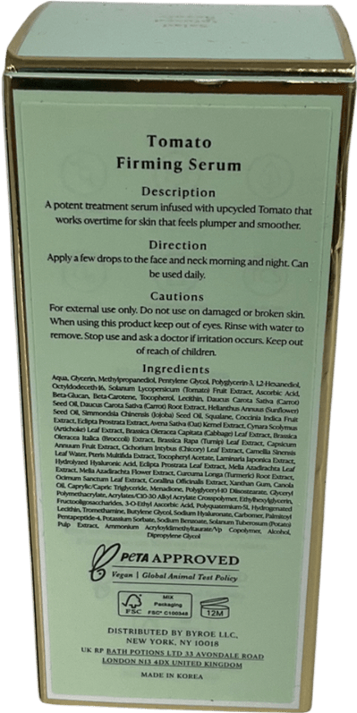 byro Tomato Firming Serum 30ml - Reliked