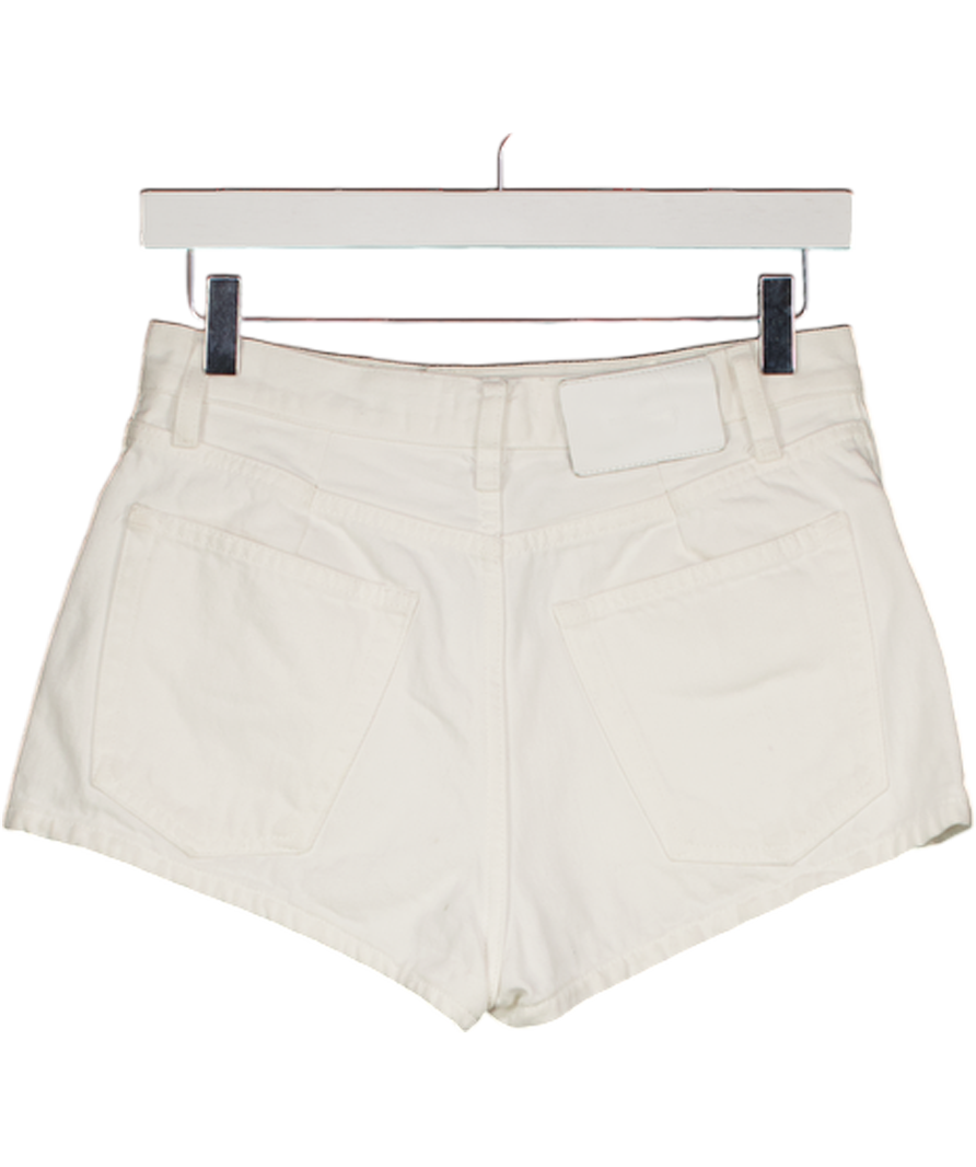 WARDROBE NYC White Denim Shorts W26