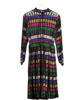 DODO BAR OR Black Metallic Rainbow Shirt Dress UK 8