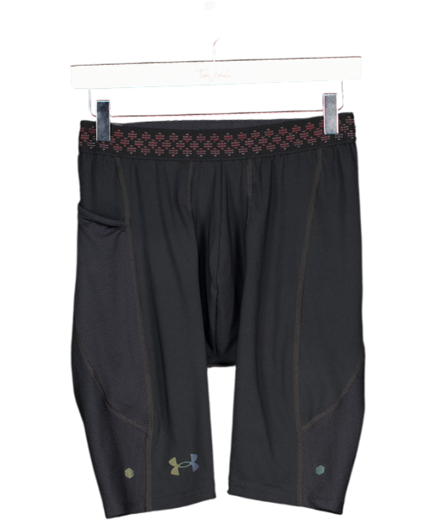 Under Armour Black Rush Heatgear 2.0 Long Shorts UK M