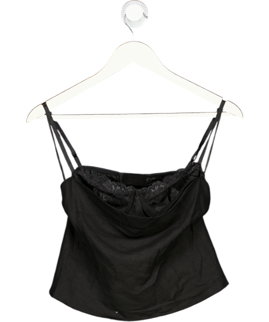 White Fox Black Tell Me All About It Top UK M