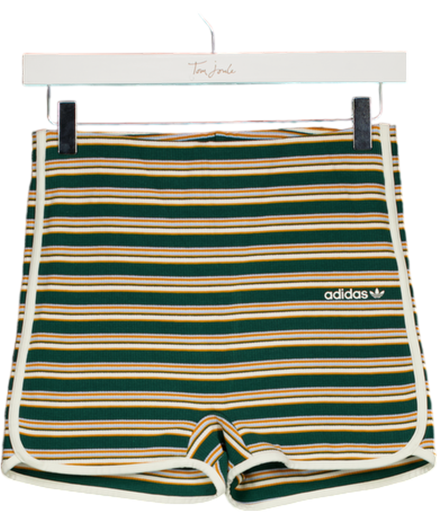 ADIDAS Green Stripe '80s Short Shorts UK S