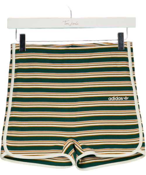 ADIDAS Green Stripe '80s Short Shorts UK S