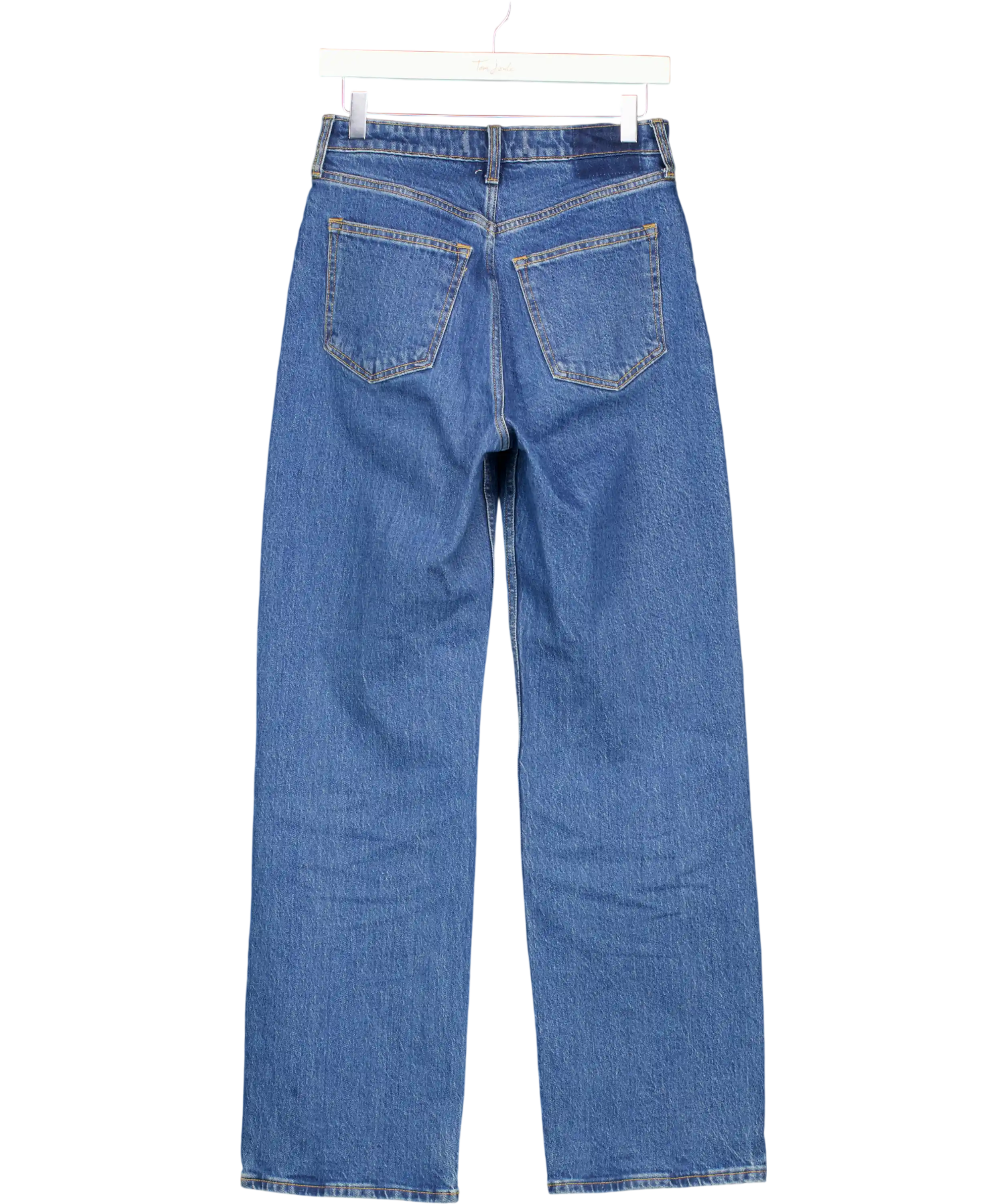 Abercrombie & Fitch Blue High Rise 90s Relaxed Jean W26