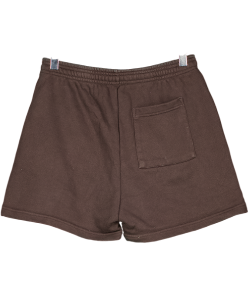 Adanola Brown Varsity Sweat Shorts UK XS