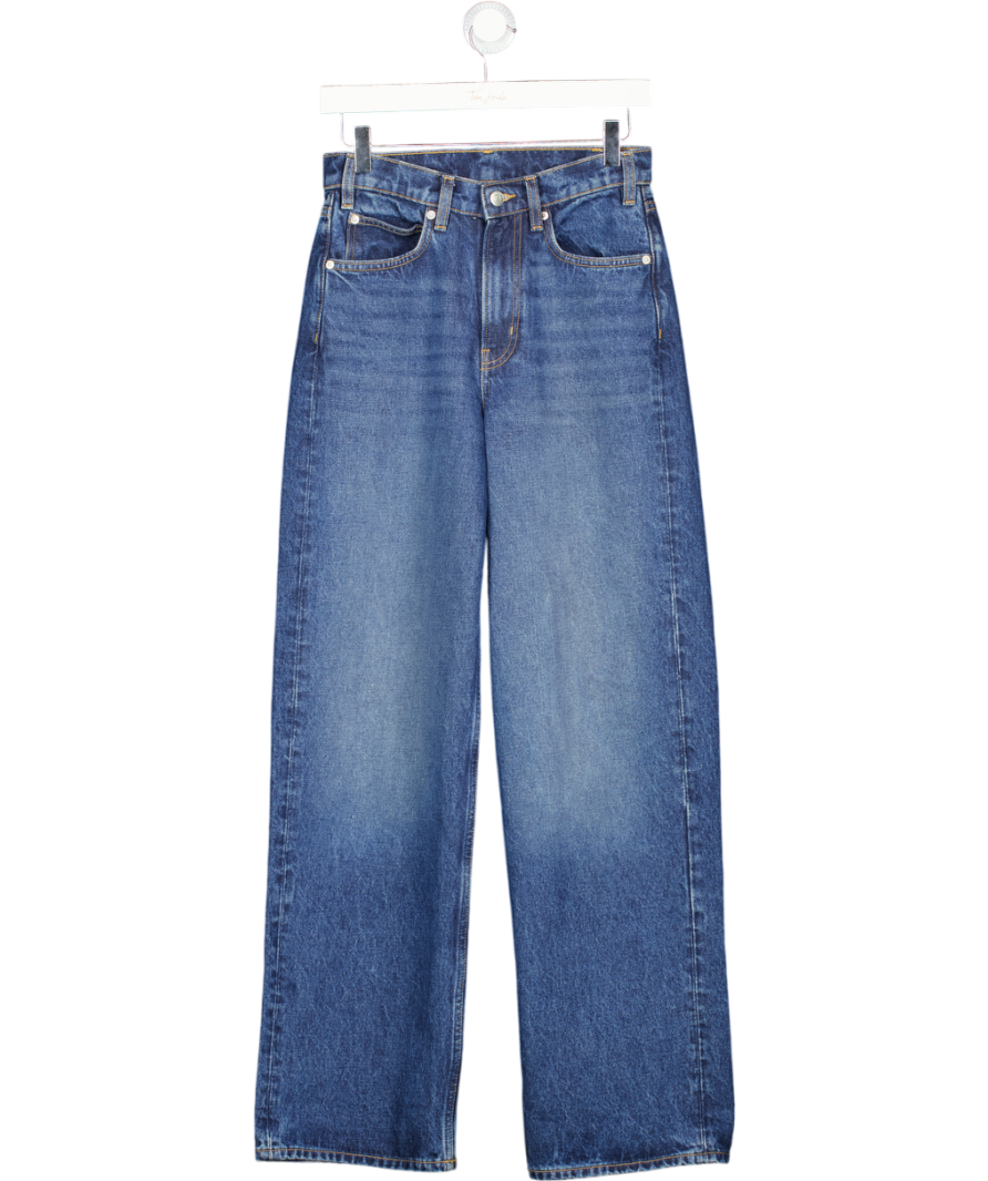 ARKET Blue Maple High Wide Stretch Jeans W26