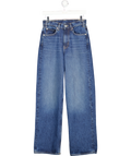 ARKET Blue Maple High Wide Stretch Jeans W26