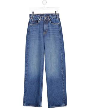 ARKET Blue Maple High Wide Stretch Jeans W26