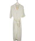 12STOREEZ Cream Kimono Belted Dress UK XS