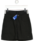 ADIDAS Black Firebird Utility Mini Skirt UK 10