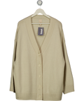 H&M Beige Fine-knit Cardigan UK XS/S