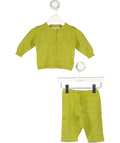 CARAMEL BABY & CHILDGreen 2 Piece Wool Set 0-3 Months