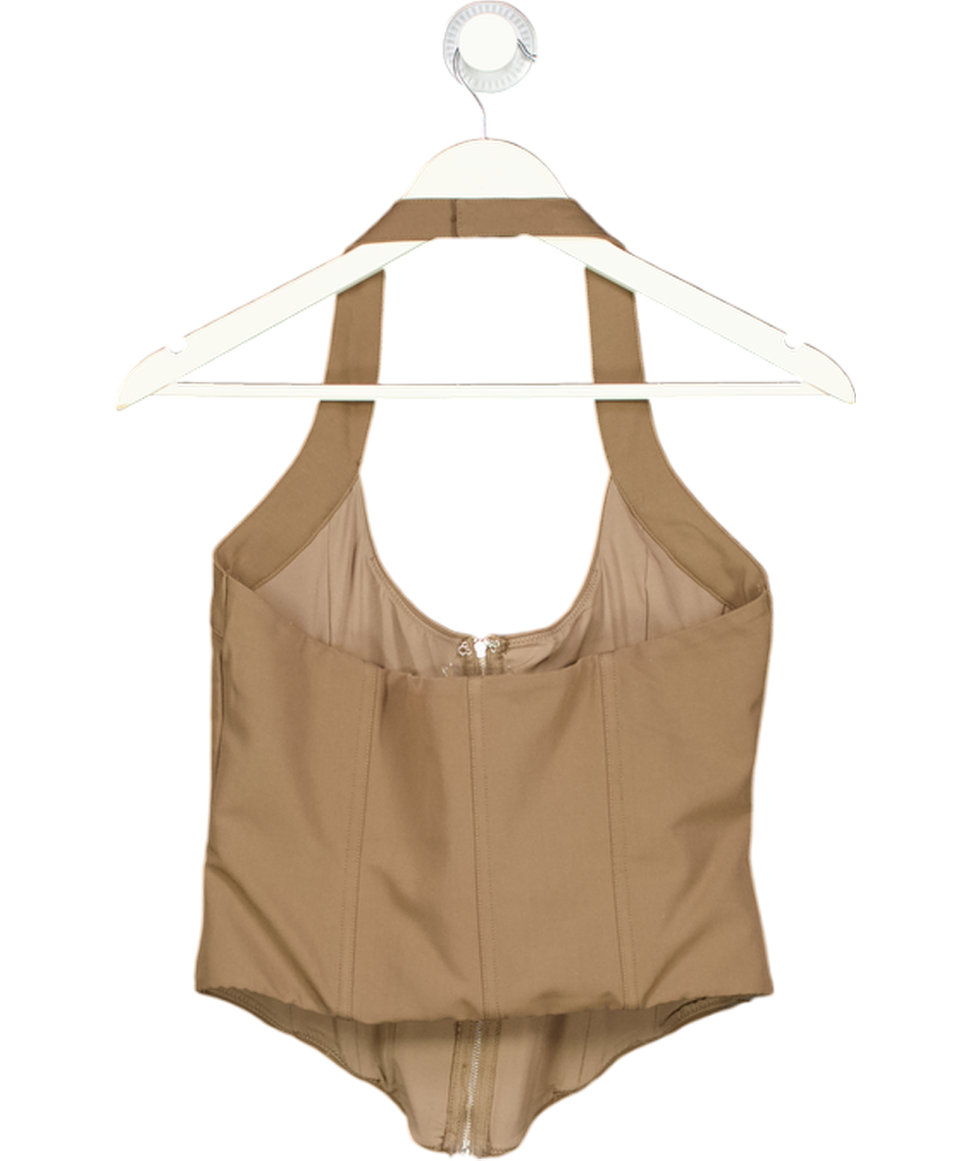 White Fox Brown Already Over Bustier Chocolate UK M