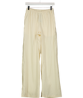 WHITE FOX Cream Wide Leg Trousers UK XS