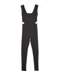 Silou Black Seamless Jumpsuit UK S