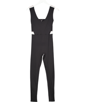 Silou Black Seamless Jumpsuit UK S