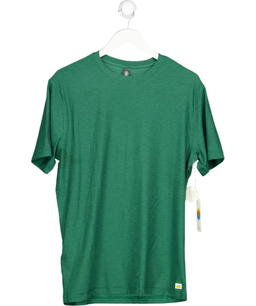 Vuori Green Strato Tech Tee UK M