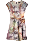 Ted Baker Jewell Print Fit & Flare Dress Sz1 UK 8