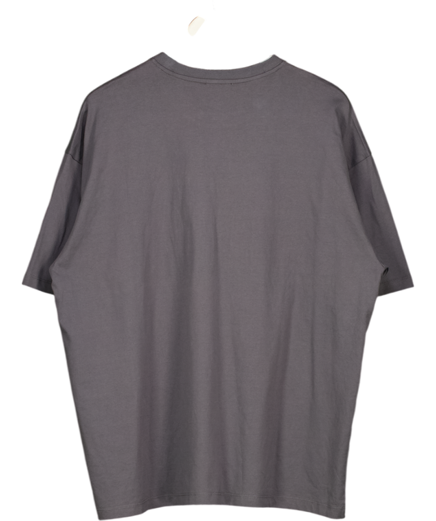 White Fox Grey Archive 6.0 Bubble Oversized Tee UK L/XL