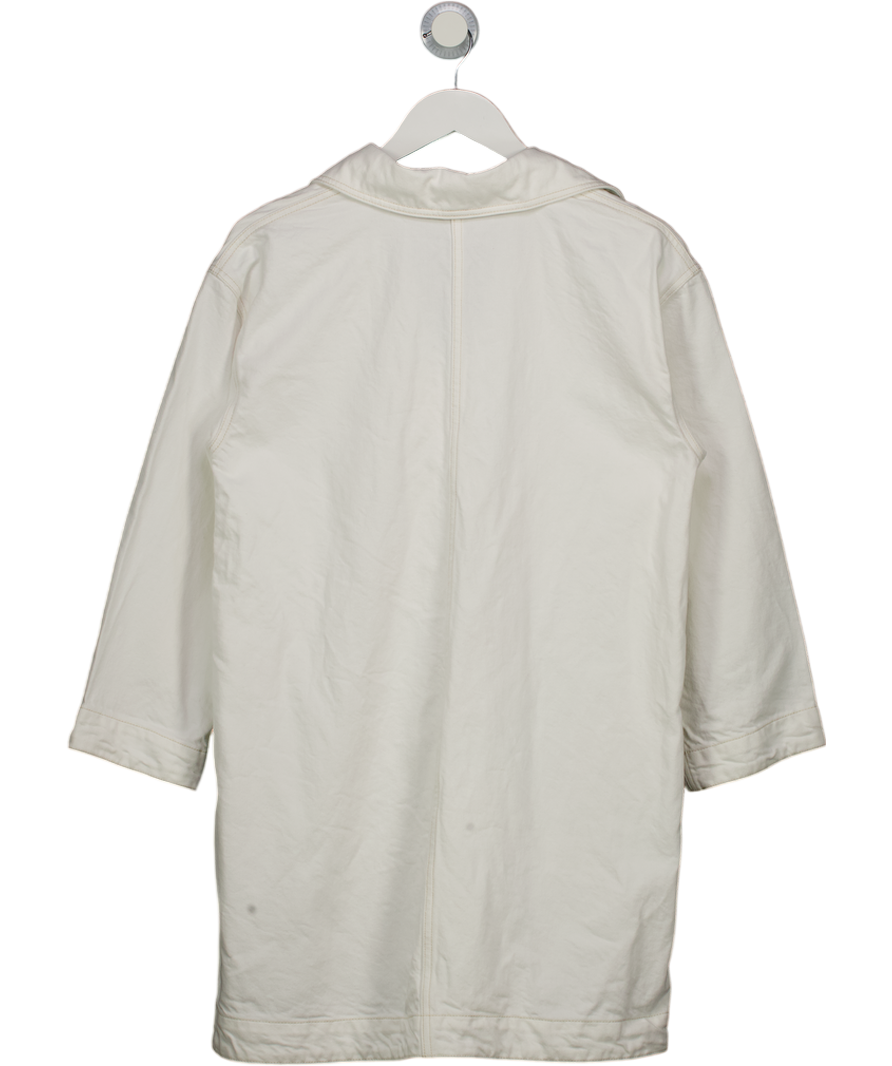 Arkett White Denim Tunic Dress UK 8