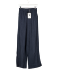 LIFE OF EASE Blue 100% Lyocell Silky Feel Dee Drawstring Trousers UK XS