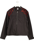 Puma Black Lifestyle Racing Track Jacket UK M
